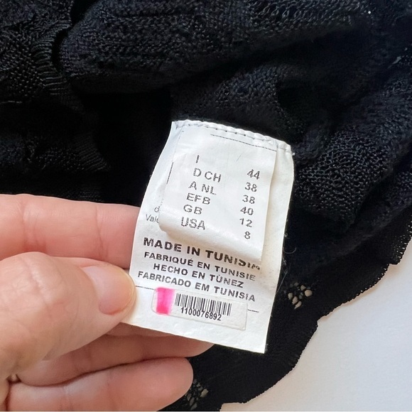 M Missoni Merino Wool Tunic Vest Top Overlay Black - Picture 3 of 5